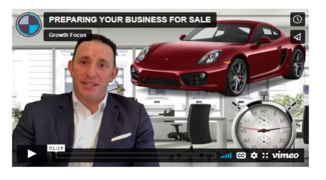 Preparing your business for sale