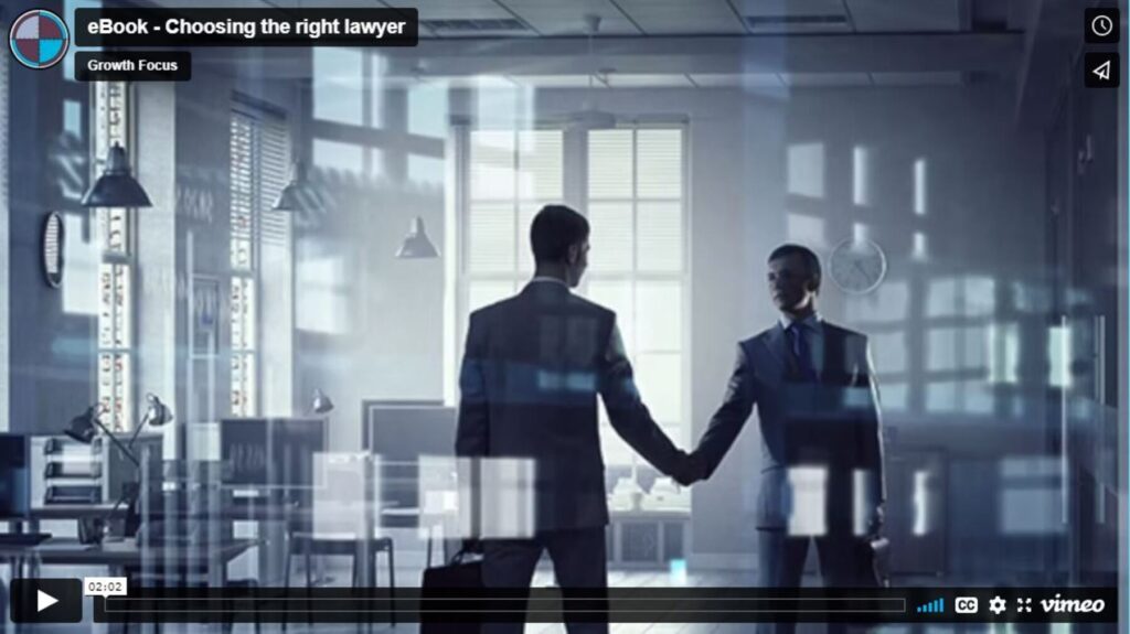 Choosing the right Lawyer Video